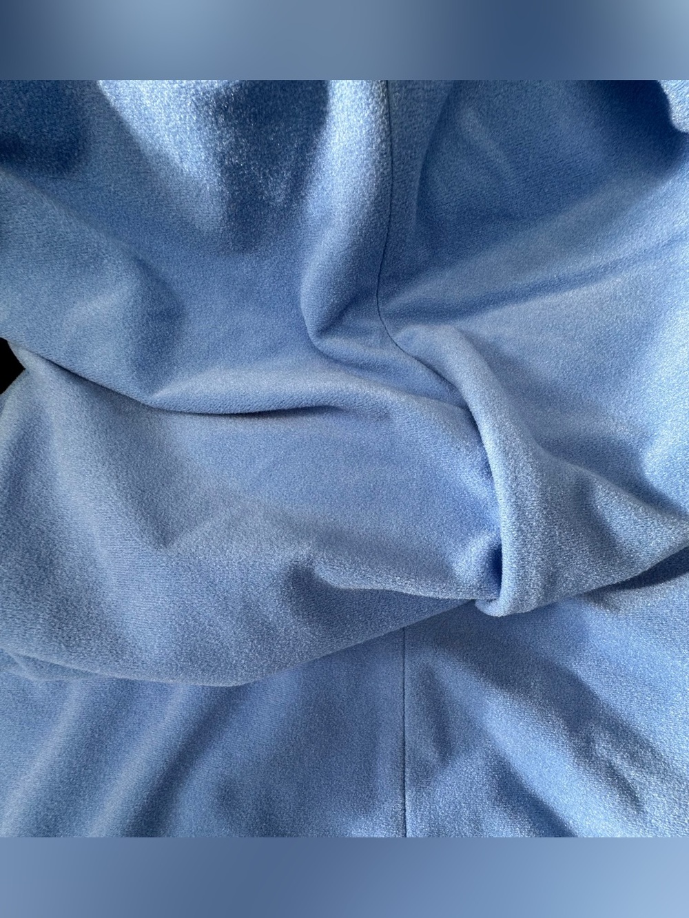 Vintage At Home Wear Sears Baby Blue Vintage House Coat House Dress XXL ((16-18) - Picture 9 of 16